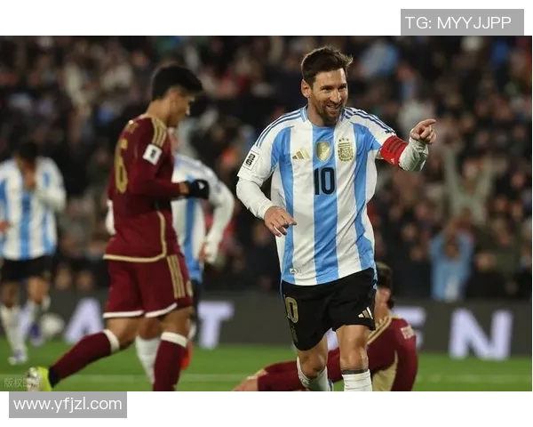 梅西在绿茵场上的精彩表现引领球队奋勇争胜的激动时刻